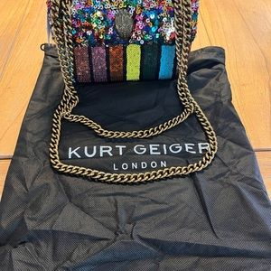 Kurt Geiger Mini Kensington Sequin Bag